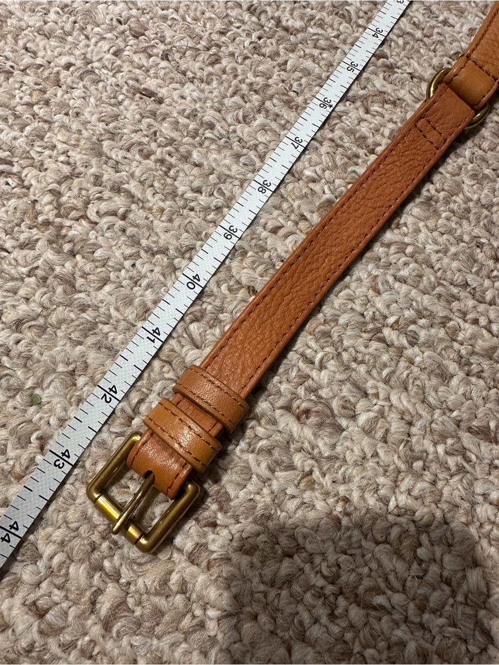 Palm Springs Tan Leather Crossbody/Fanny Bag by Hobo - Picture 14 of 15